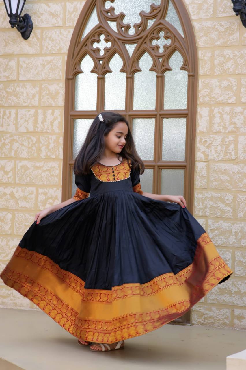 Black color dress outlet for girl