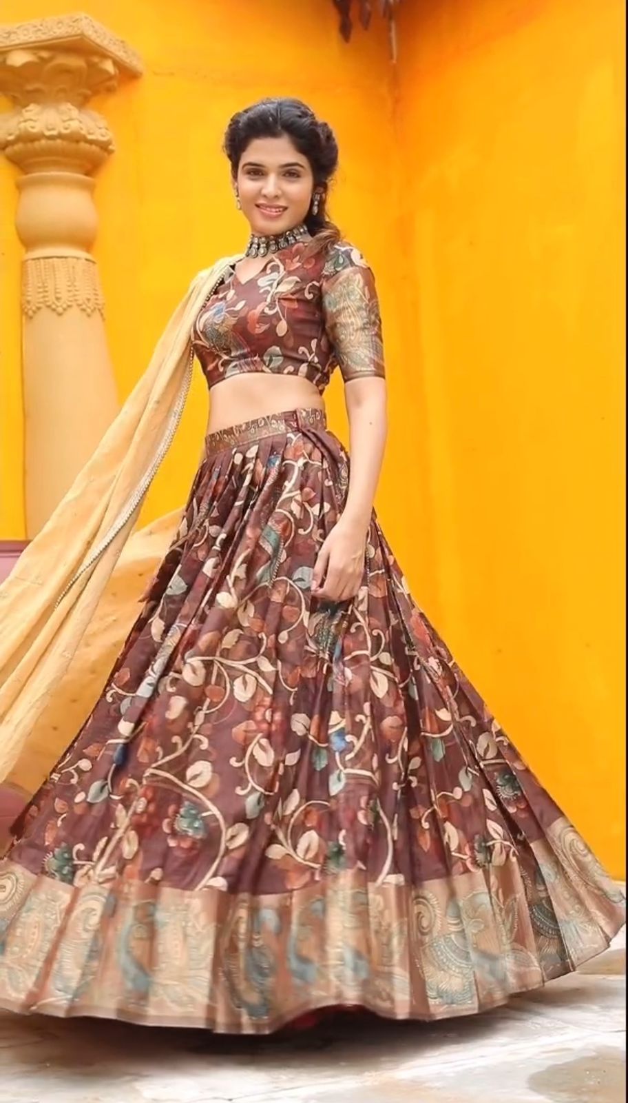 Occasion Wear Full Stitched Maroon Color Lehenga Choli