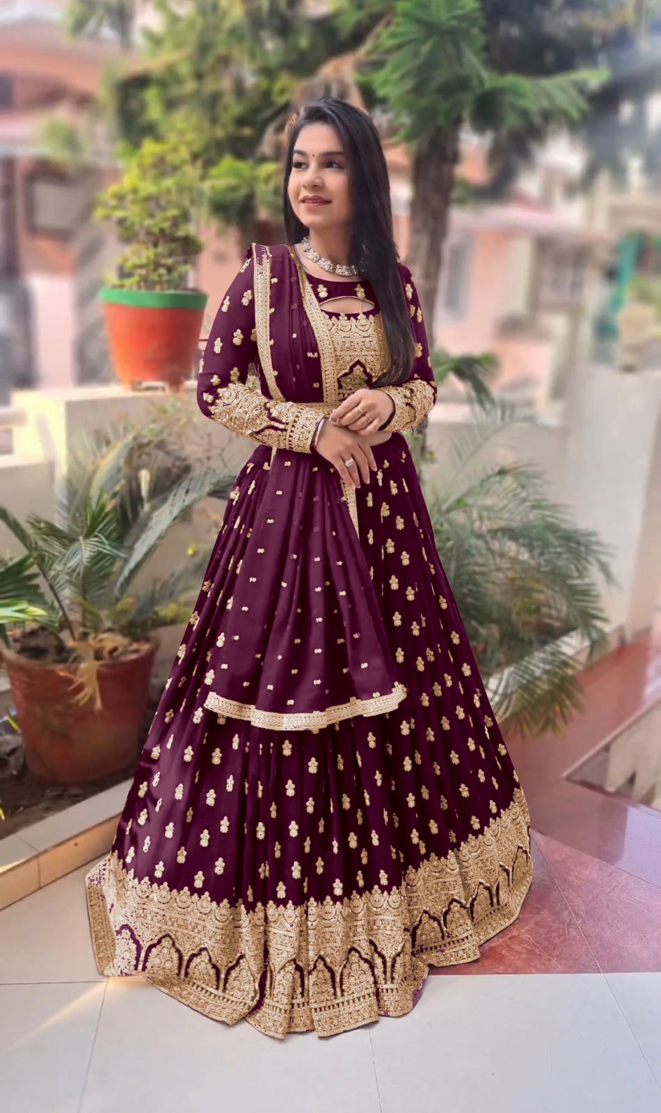 Dark Wine Color Lehenga Choli for Women Party Wear Lehenga Choli, Indian  Wedding Lahanga Choli Ruffle Lengha Choli Festival Gift Lehengas - Etsy