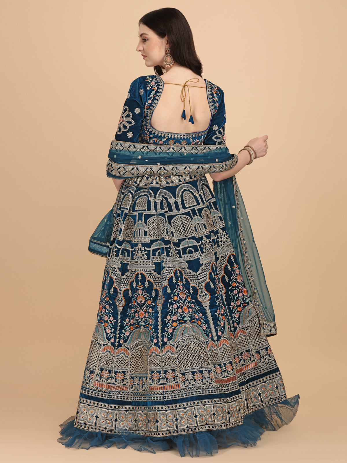 Kalki Fashion Blue lehenga – Kuro Clothing India