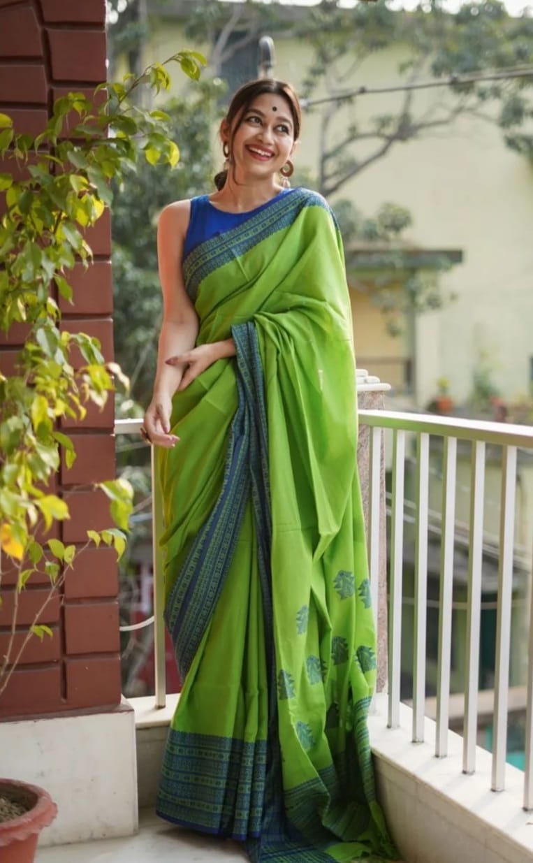 Buy Sea Green Saree Online At Best Prices – Koskii