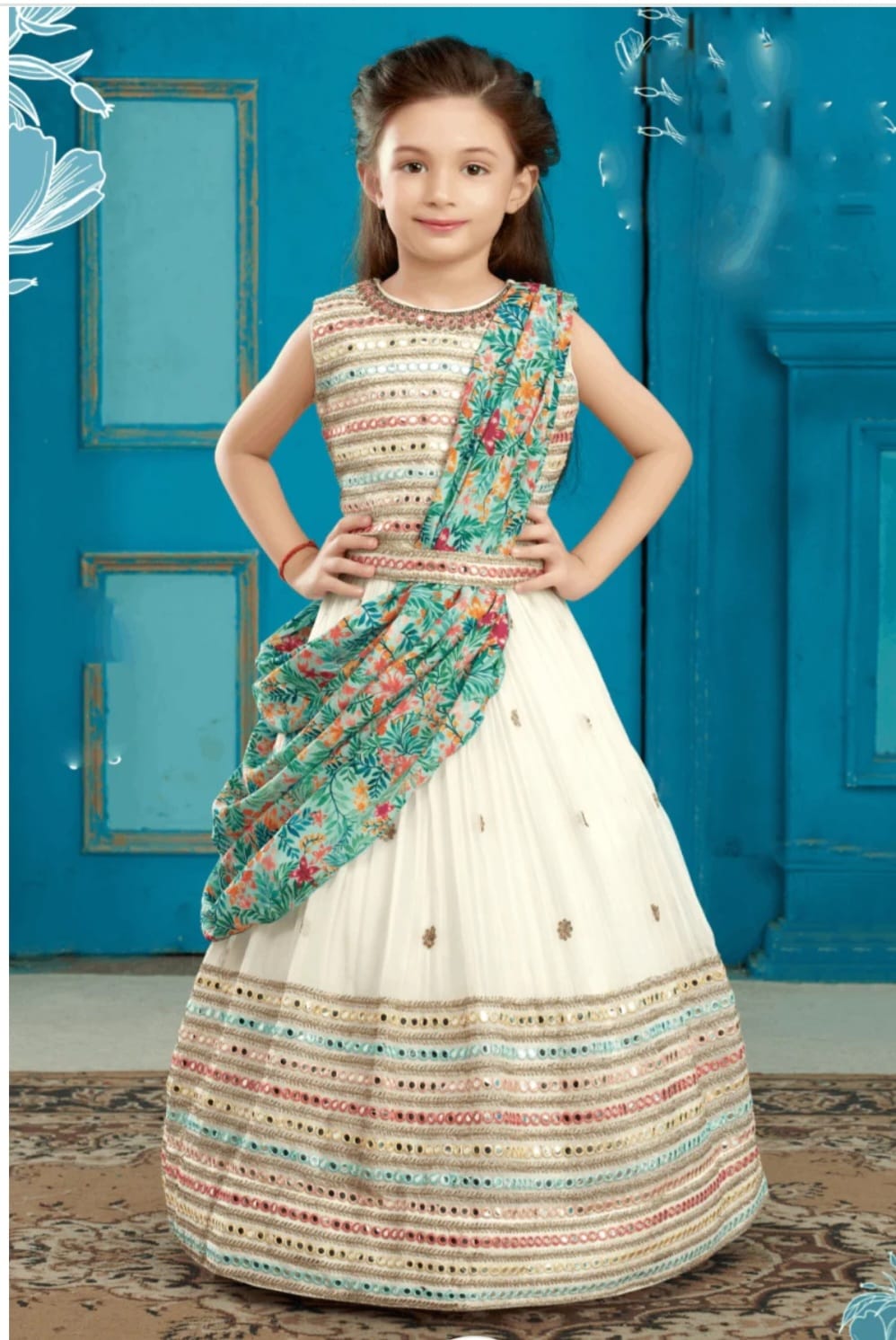 Very Stylish Baby/kids lehengas/ modern baby lehenga designs - YouTube