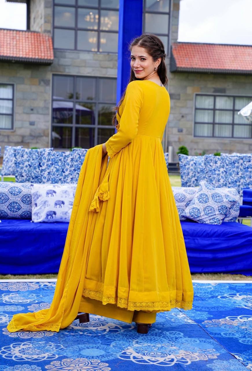 Lucknavi Designer Anarkali Suit